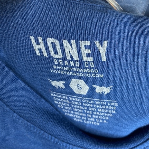 Honey Brand CO. Men’s Tie Dye 100% Cotton T-Shirt Size S - Picture 5 of 5